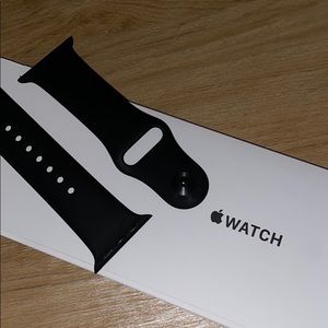 Black Apple Watch Band 38 mm
